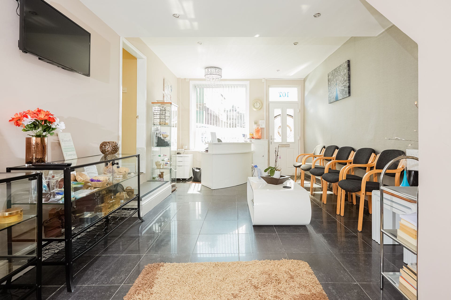 Essential Bodyworks reception area